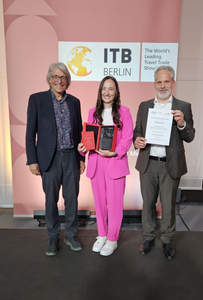 DGT ITB Wissenschaftspreis geht an FK14 Absolventin (Foto: Elisabeth Bartl) DGT ITB Wissenschaftspreis geht an FK14 Absolventin