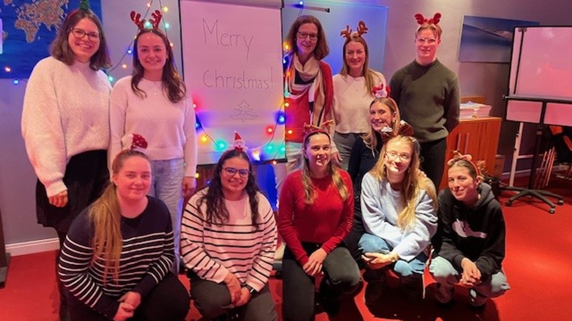 Weihnachtsfeier des International Office FK14